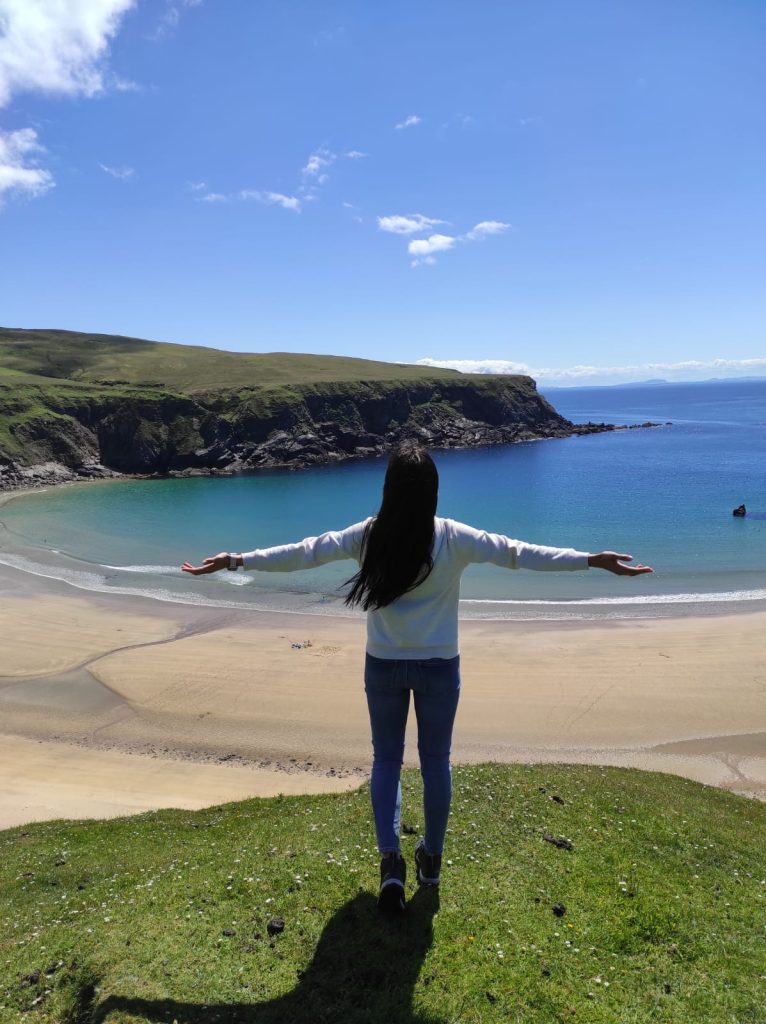 Spettacolare spiaggia Silver Strand Malin Beg Donegal