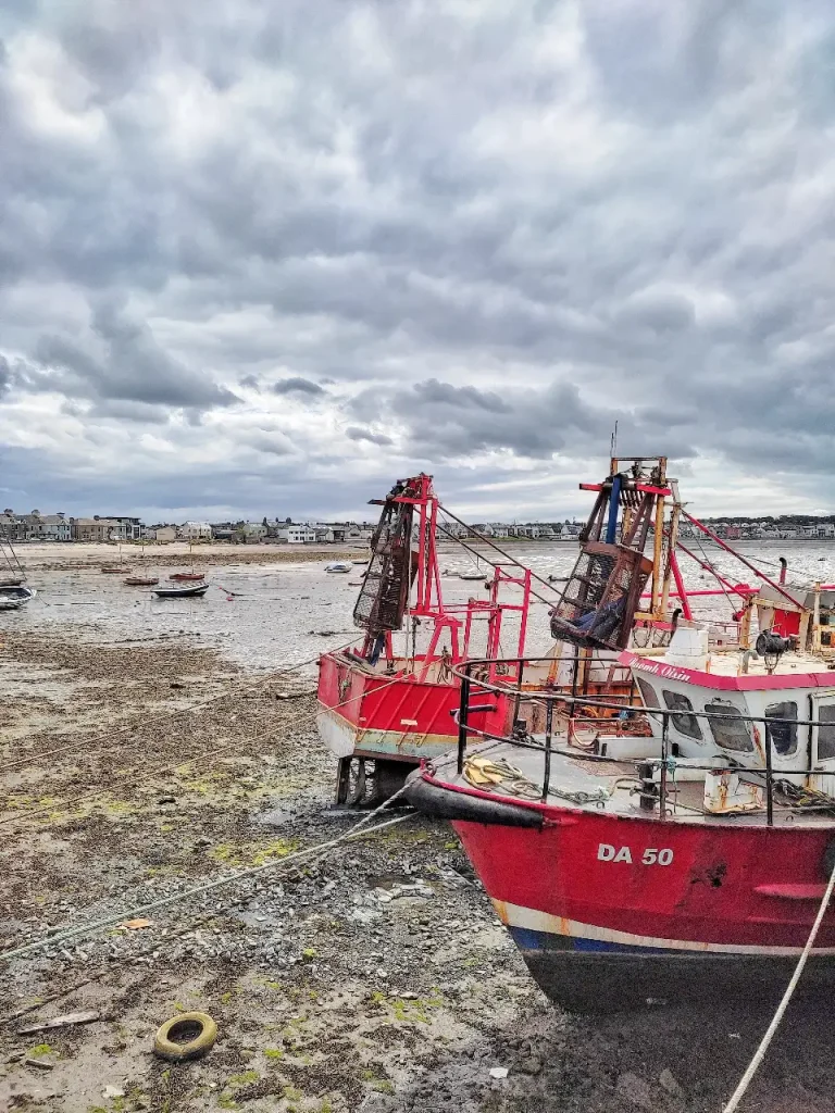 Il porticciolo di Skerries a 30 km da Dublino