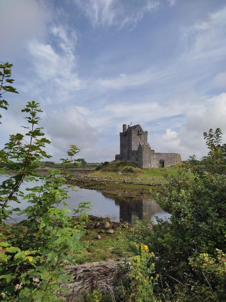 Il Dunguaire Castle è una pittoresca casa-torre del XVI secolo situata sulla costa sudorientale della Baia di Galway, nel villaggio di Kinvara
